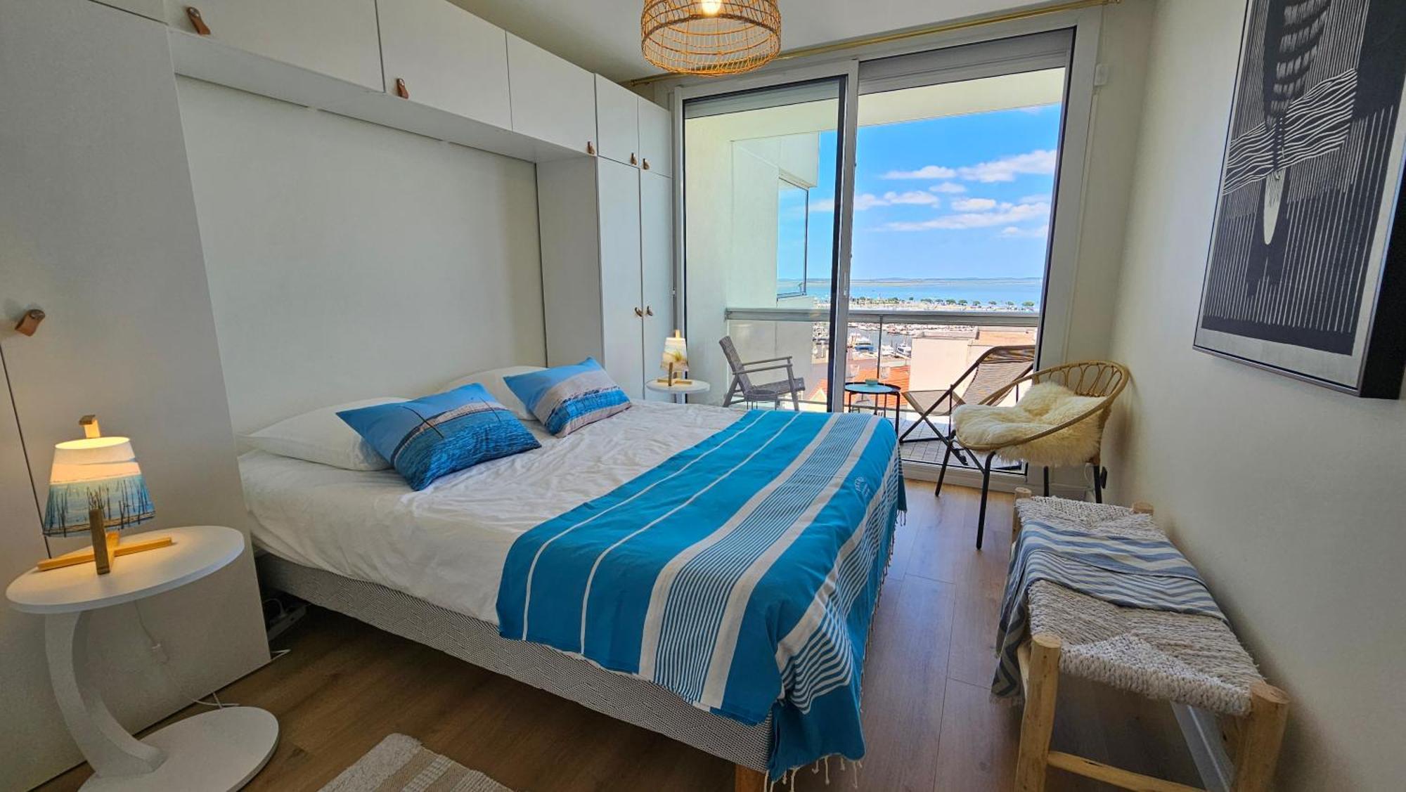 Vue Panoramique Sur Bassin,Piscine Et Terrasse Lejlighed Arcachon Eksteriør billede